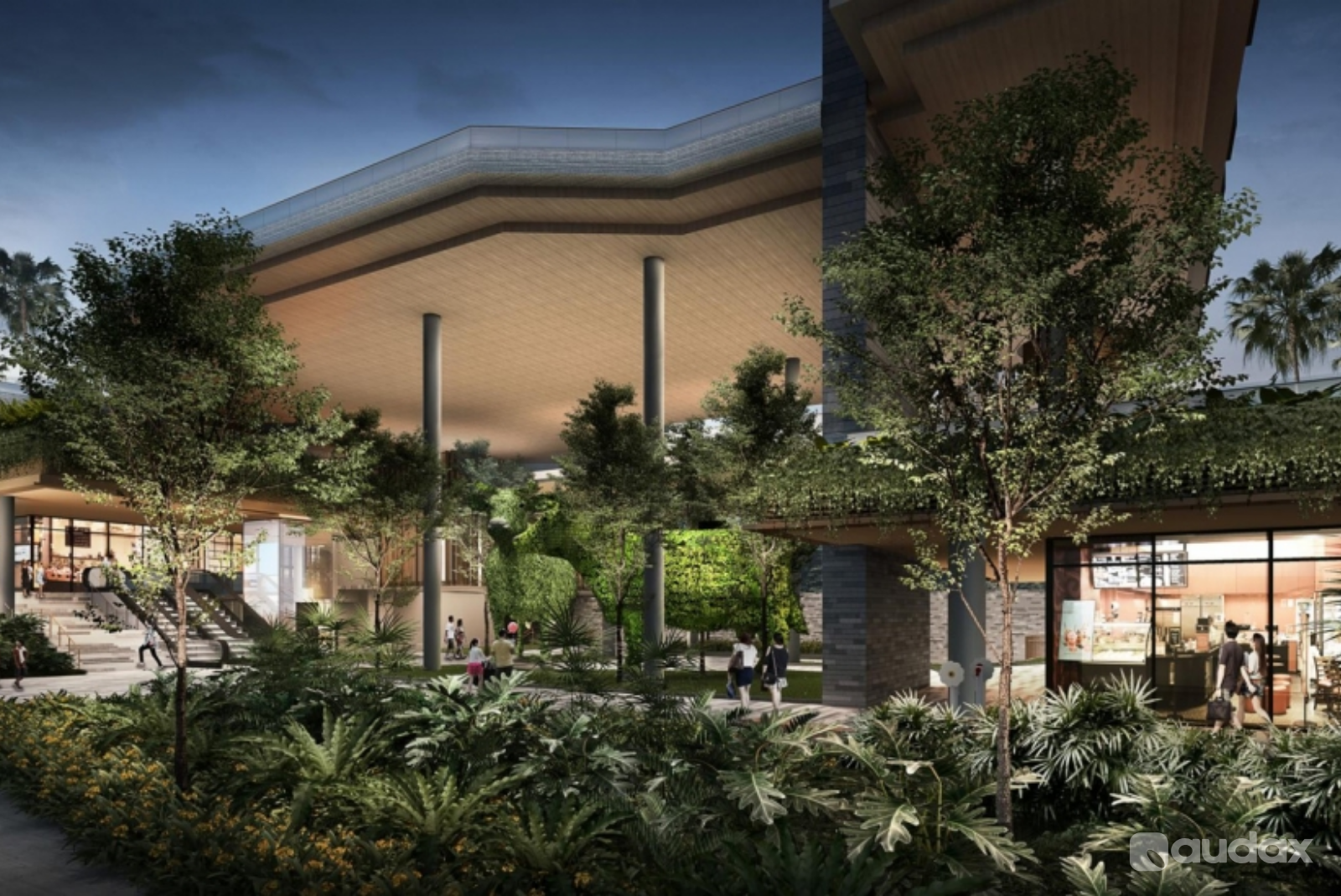 3D Rendering Real Estate Perspective By Audax