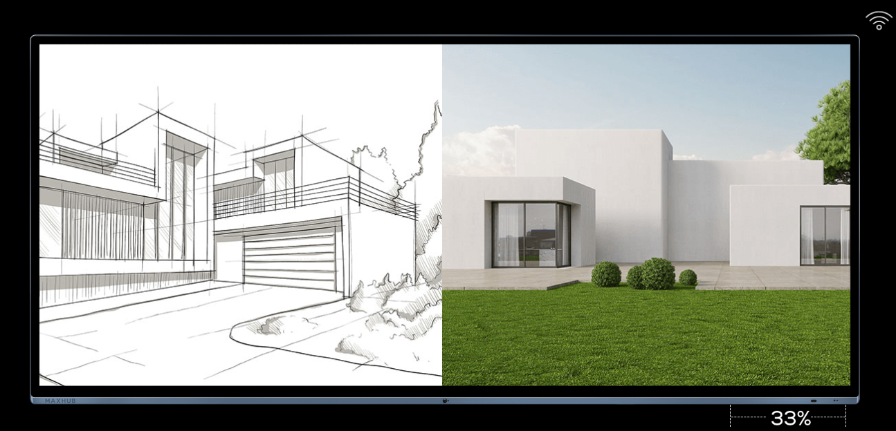 Ultra-wide display 21:9 digital Signage