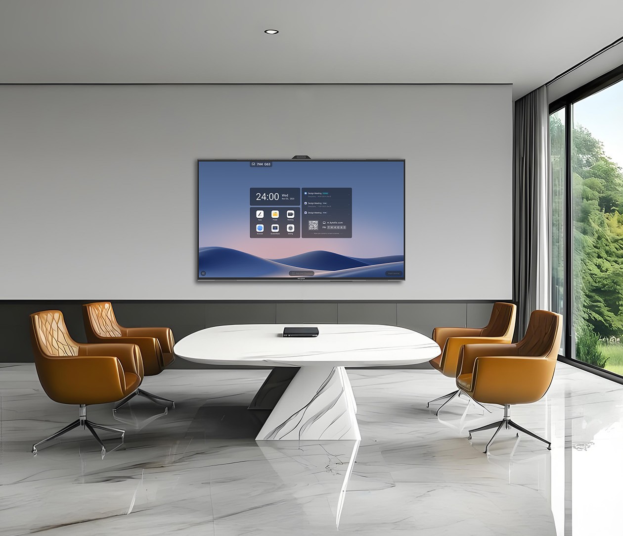 TV Panel for Executive Office