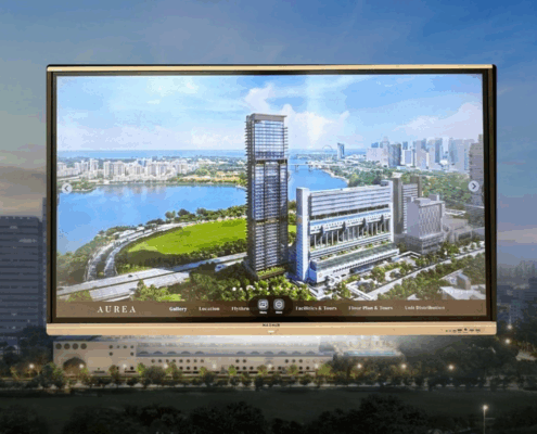 MAXHUB TV for Aurea Golden Mile