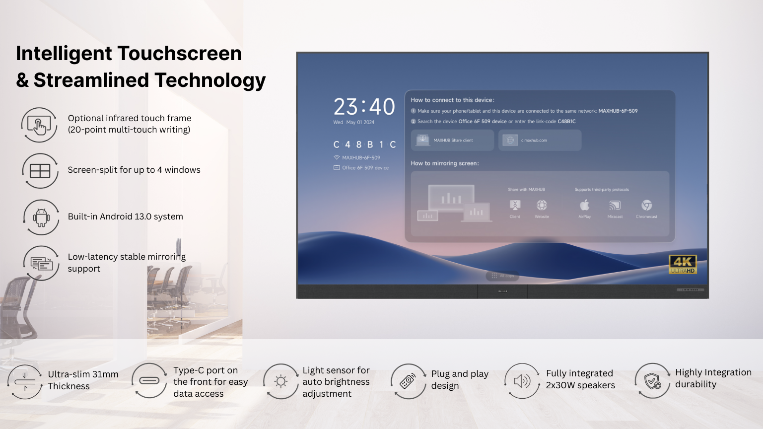 MAXHUB Interactive COB LED