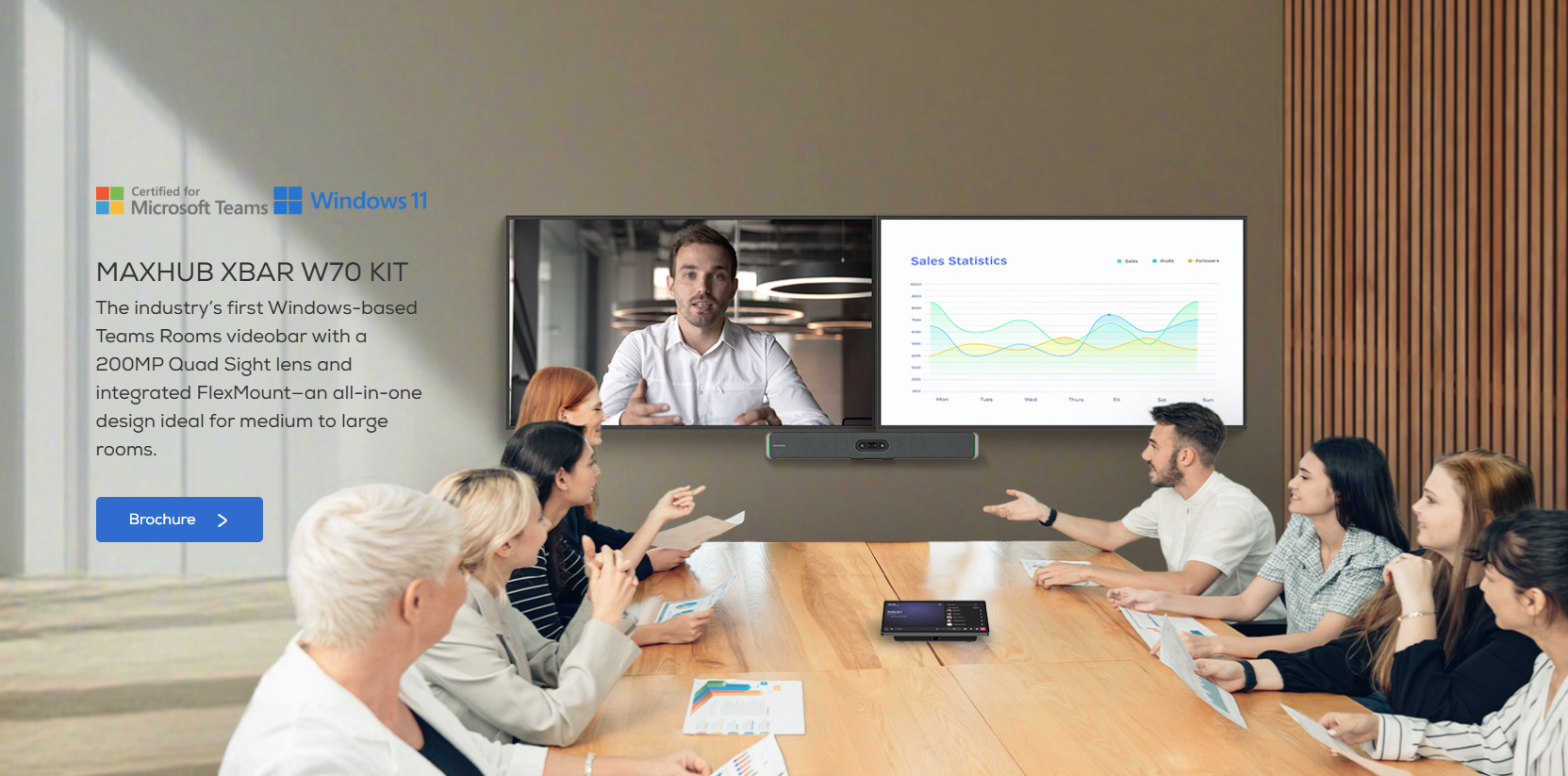 MAXHUB XBar W70 Singapore: A New Standard for Microsoft Teams Rooms