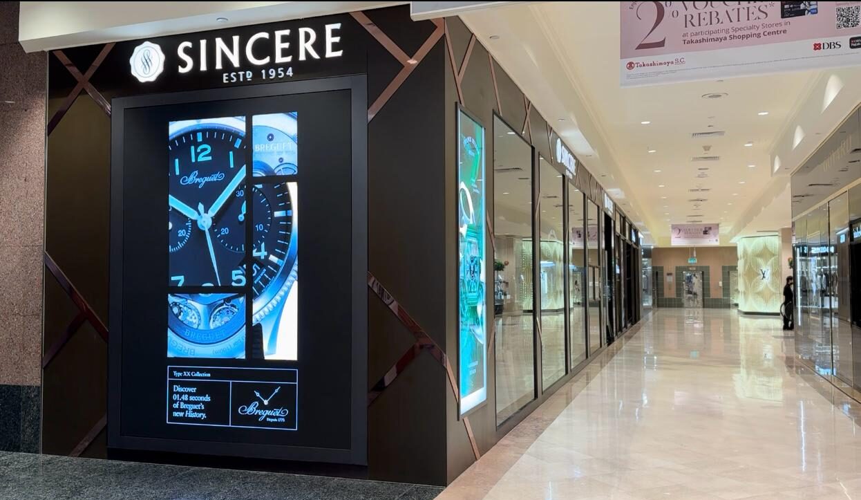 Audax Visuals LED for Sincere at takashimaya