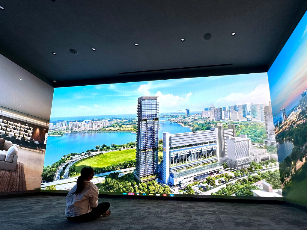 Multisensory Multiple large LED screens
