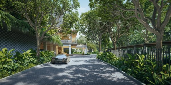 3D rendering Audax lentor mansion