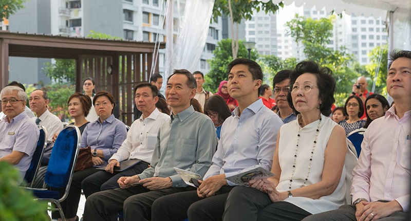 Sengkang Park by Minister of Social and Family Development