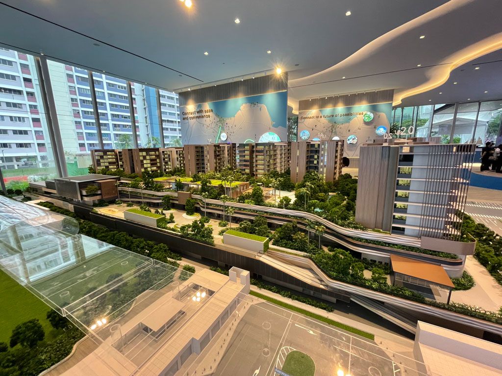 Pasir Ris 8 Architectural Model