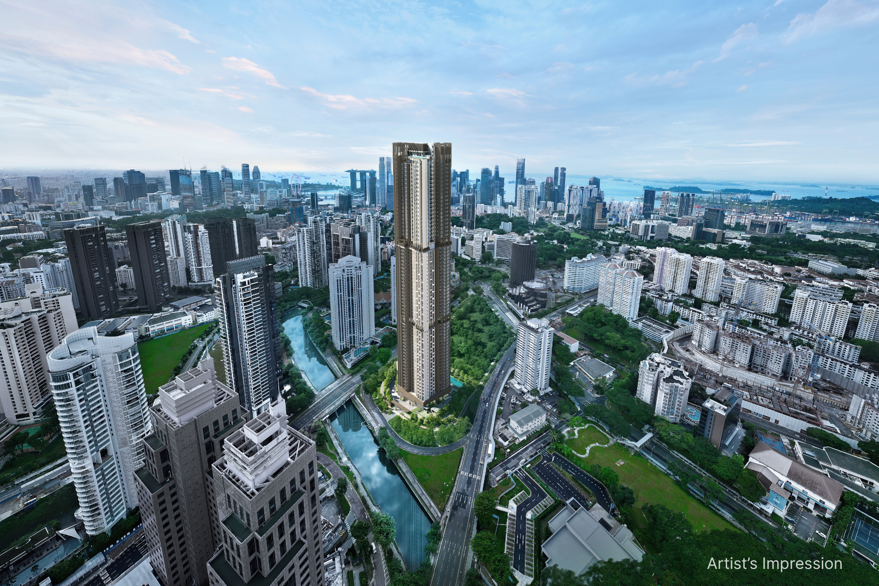 3D Rendering by Audax for Promenade sales gallery visualised 