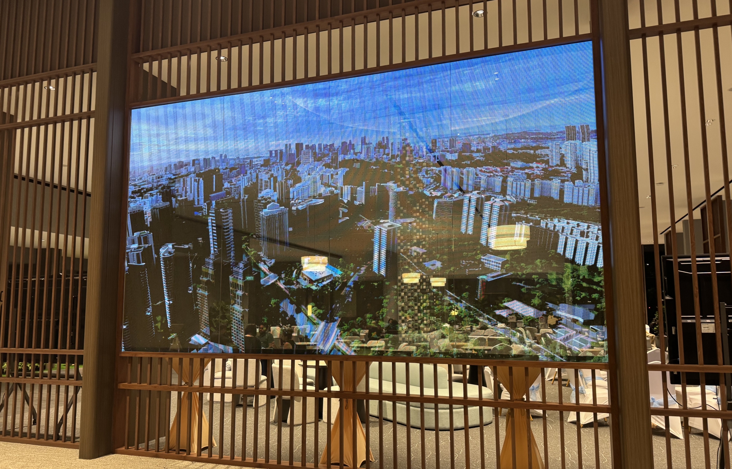 Transparent LED by Audax Visuals