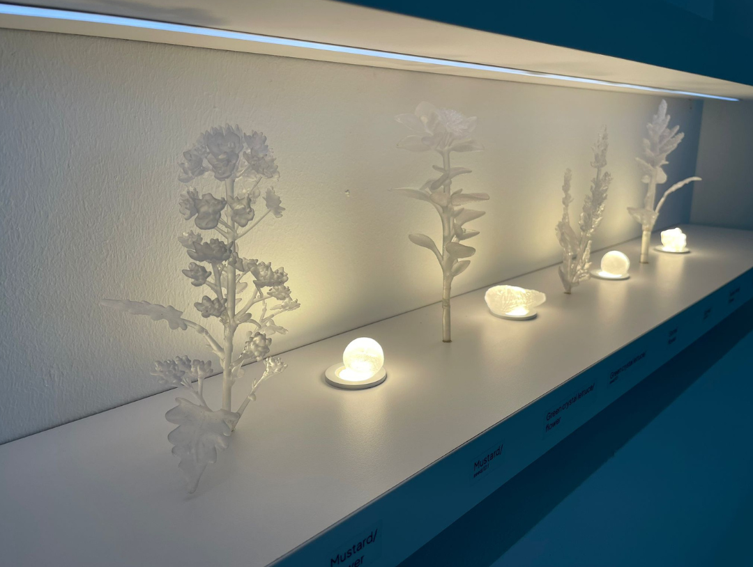 3D-printed visual displays