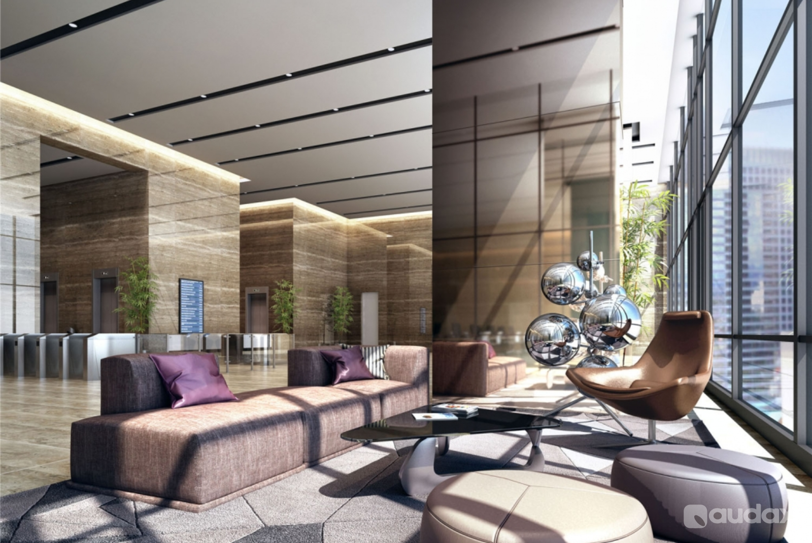 3D Rendering Real Estate Perspective By Audax 